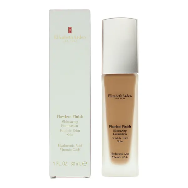 Image of Elizabeth Arden Flawless Finish Skincaring 510n Tan Deep Neutral Foundation 30ml