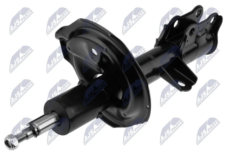 Image of NTY A-HY-538 Shock absorber Front Axle Right, Gas Pressure, Twin-Tube, Suspension Strut, Bottom Clamp Shock Absorber (854)