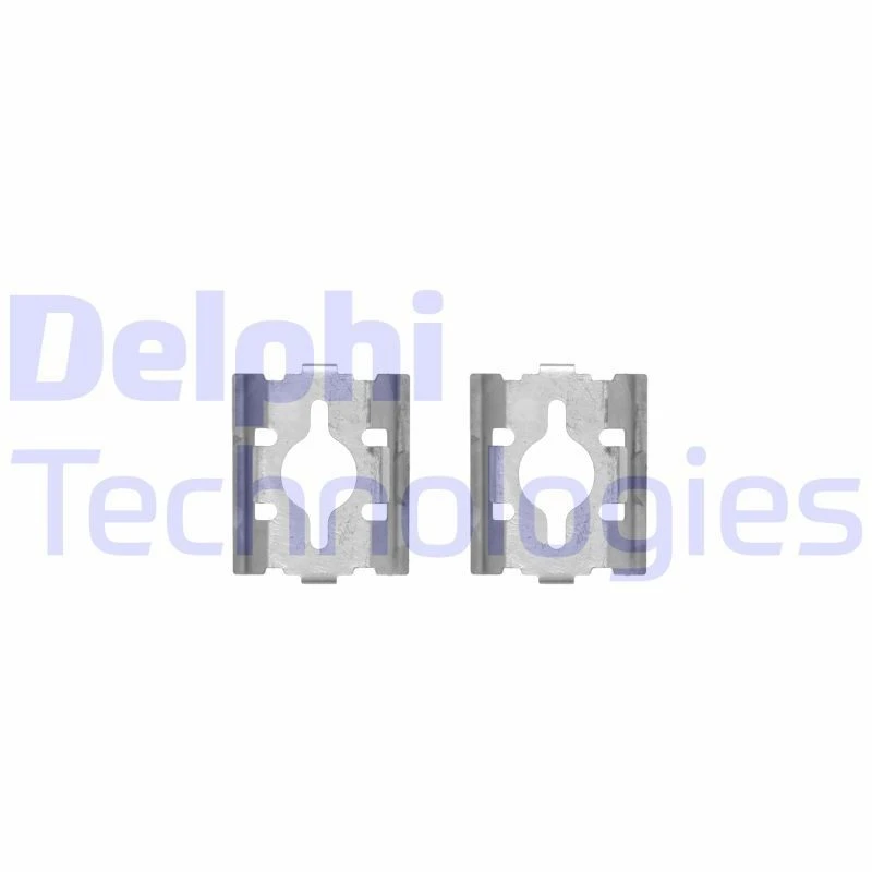 Image of DELPHI Brake pad fitting kit DELPHI LX0328