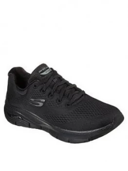Image of Skechers Arch Fit Engineered Mesh Lace-Up Trainer