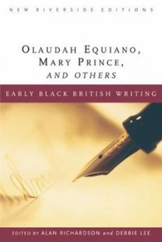 Image of Early Black British Writing by Alan Richardson Paperback