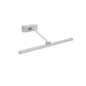 Image of Magritte LED Large Picture Wall Light Matt Nickel