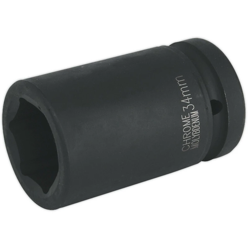 Image of Loops 34mm Forged Deep Impact Socket - 1" Sq Drive - Chromoly Wrench Socket Multi