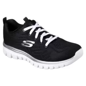Image of Skechers Womens Graceful Get Connected Sports Trainers UK Size 4 (EU 37)