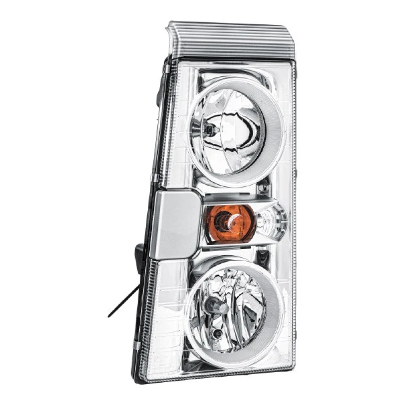 Image of HELLA 1ER 246 046-511 Headlights H7, Left, with bulbs, Halogen Headlight (259)