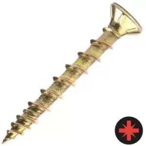 Image of Tite Fix Screw-Tite 5 x 90mm Multi Purpose Screw - Box of 100 - Yellow