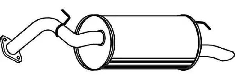 Image of Rear silencer VEGAZ TS-493