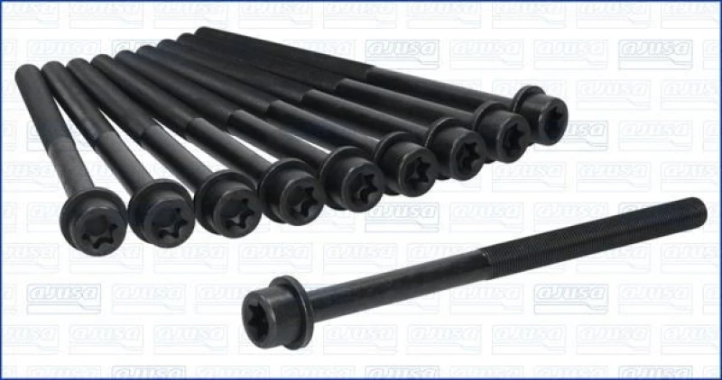Image of AJUSA Bolt Kit, cylinder head AJUSA 81062800