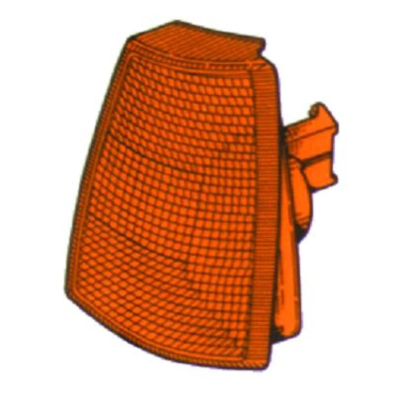 Image of DIEDERICHS 1803070 Turn Signal Right Front, Orange Indicator (62)