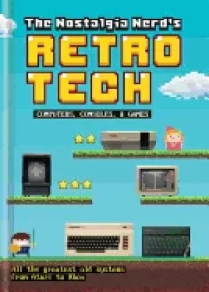 Image of nostalgia nerds retro tech computer consoles and games