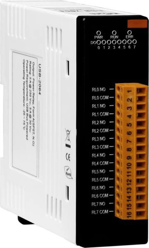 Image of Moxa US I/O MODULE. 8xRO POWER