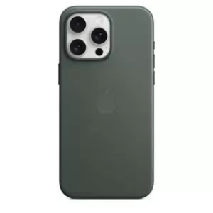 Image of iPhone 15 Pro Max Apple FineWoven Case with MagSafe MT503ZM/A - Evergreen