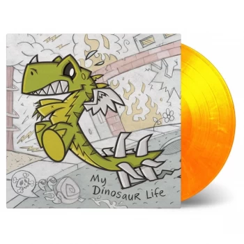 Image of Motion City Soundtrack - My Dinosaur Life Flaming Vinyl
