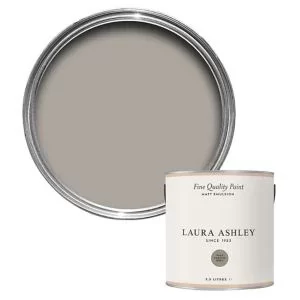 image of Laura Ashley Pale French Grey Matt Emulsion Paint, 2.5L