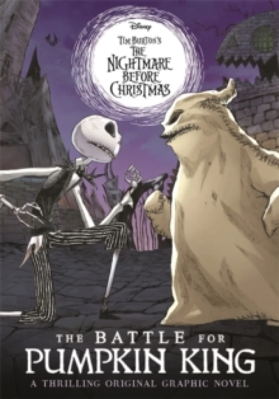 Image of Disney Tim Burton's The Nightmare Before Christmas: The Battle For Pumpkin King : A thrilling original graphic novel Paperback / softback