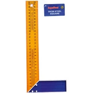 SupaTool Yellow Steel Square 300mm