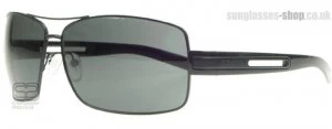 image of Prada 54IS Sunglasses Black 1BO1A1