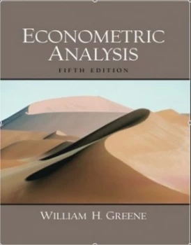 Image of Econometric Analysis by William H. Greene Book