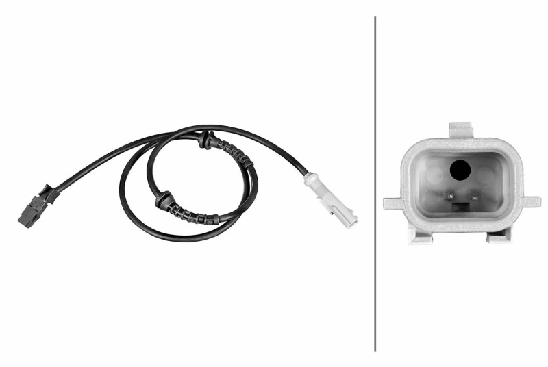 Image of HELLA ABS sensor HELLA 6PU 358 216-791
