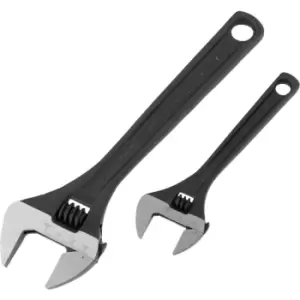 Image of Adjustable Spanner Set, Steel, Set of 2
