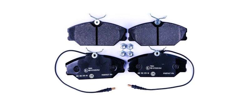 Image of HELLA Brake pad set HELLA 8DB 355 019-181