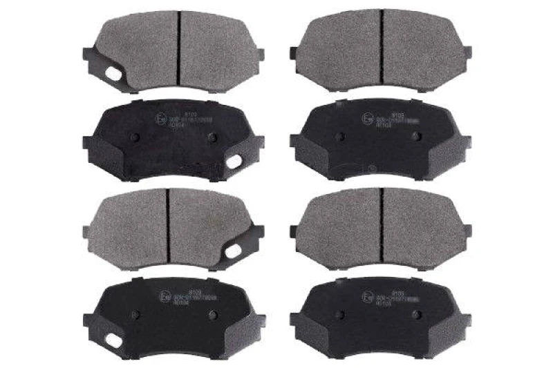 Image of SWAG 33 10 5209 Brake pad set Front Axle, excl. wear warning contact Brake Pad Set,disc brake (402)