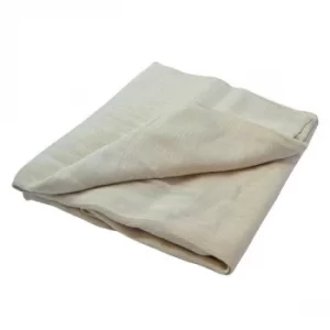 Image of Faithfull FAIDSCTST243 Stairway Cotton Twill Dust Sheet 7.0 x 0.9m