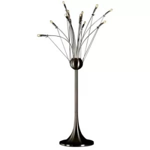 image of Quaffle Table Lamp Satin Nickel