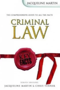 Image of Criminal Law by Jacqueline Martin Paperback