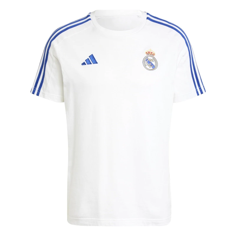 Image of adidas Real Madrid DNA T-Shirt Adults - White White S