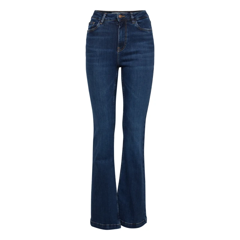 Image of Pulz Jeans Flared jeans For Her Pulz Jeans Becca Bootcut Bleu Female 29x30