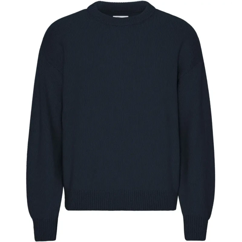 Image of Colorful Standard Oversized round-neck sweater Colorful Standard Navy Blue Bleu Unisex L