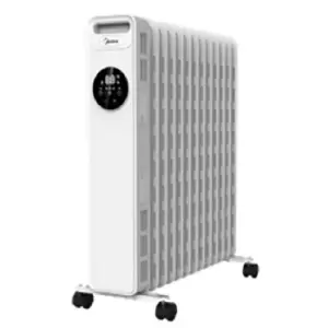 image of 2.3KW Digital Oil Filled Radiator, white