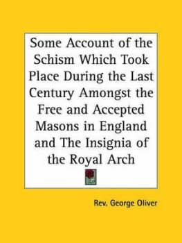 Image of Some Account of the Schism Which Took Place during the Last Century Amongst by Rev George Oliver Paperback