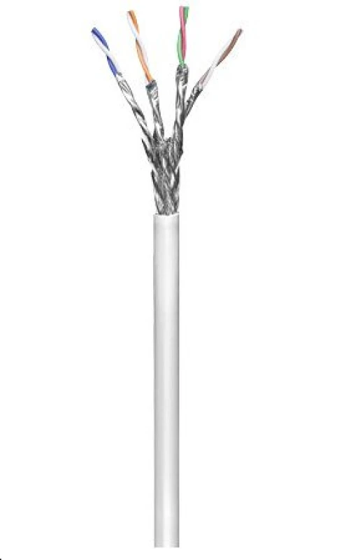 Image of Microconnect KAB017-100 networking cable White 100 m Cat6 S/FTP (S-STP