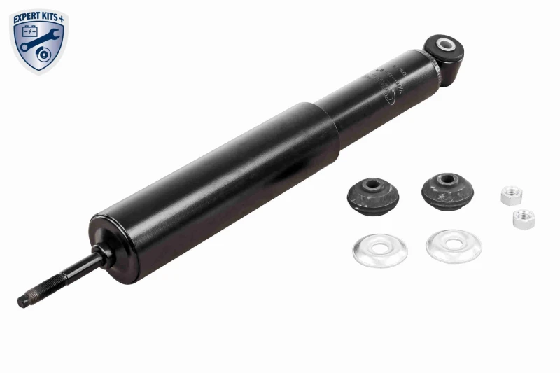 Image of VAICO V40-0693 Shock absorber Rear Axle, Oil Pressure, Twin-Tube, Original VAICO Quality, Spring-bearing Damper, Top pin Shock Absorber (854)