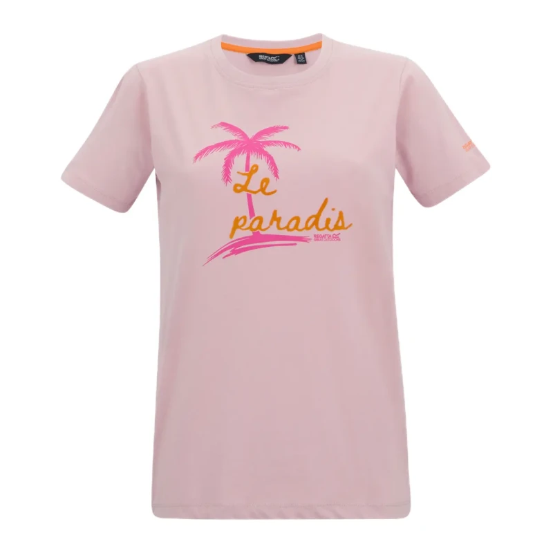 Image of Womens T-Shirt Regatta Filandra VX Rose Female 38