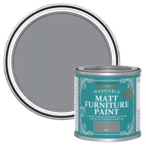 Image of Rust-Oleum Slate Matt Furniture Paint, 125Ml