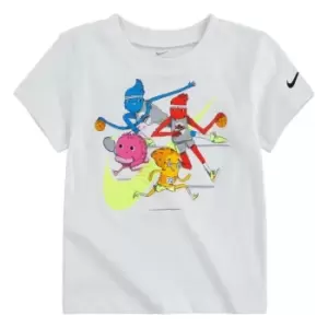 Image of Nike Monsters T Shirt - White