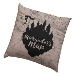 Image of Harry Potter Cushion Marauder's Map 45 x 45 cm