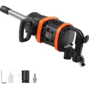 Image of VEVOR 1" Air Impact Wrench, Up to 5175 ft-lbs Beast Reverse Torque Output Pneumatic Impact Gun w/ 8" Extended Anvil for Repairs and