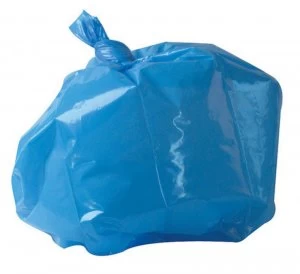 image of 2Work Refuse Sack 100g Blue (Pack of 200)