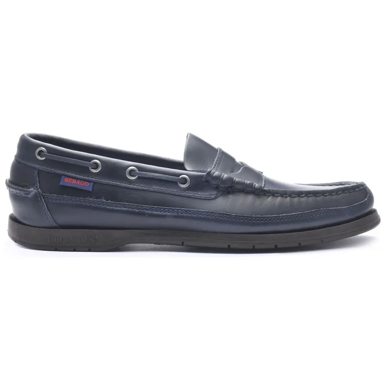 Image of Sebago Moccasins Sebago Sloop Bleu Male 45