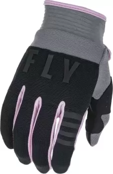 Image of Fly Racing F-16 Motocross Gloves, black-pink, Size L, black-pink, Size L