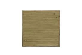 image of Forest Garden 6 x 6ft Pressure Treated Horizontal Fence Panel