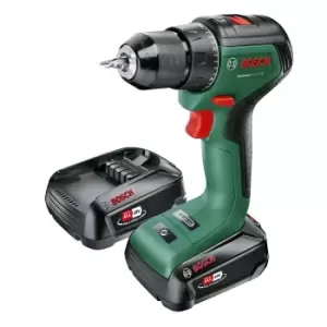 image of Bosch UniversalDrill 18V60 with 2x 2 0Ah Batteries & AL 18V 20 Charger