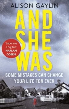 Image of And She Was by Alison Gaylin Paperback