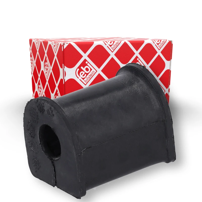 Image of FEBI BILSTEIN 41434 Stabilizer Bushes Rear Axle, Rubber Rubber Anti-roll Bar Bush Kit (1334)