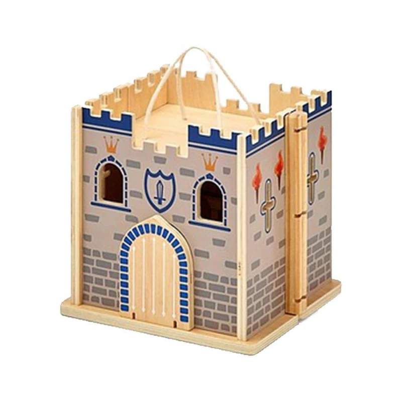 Image of Toylife Carry Along Castle - Black One Size