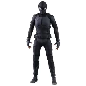 Image of Hot Toys Marvel Spider-Man: Far From Home Movie Masterpiece Action Figure 1/6 Spider-Man (Stealth Suit) 29cm